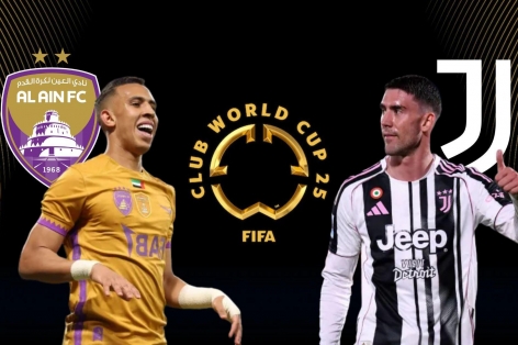 Trực tiếp Juventus vs Al Ain, 8h00 hôm nay 19/6