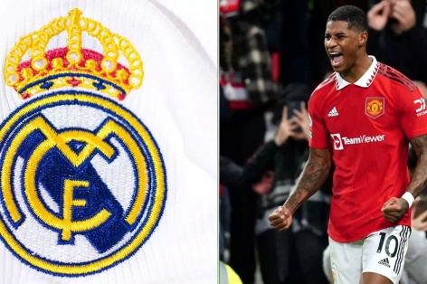 Bất ngờ thương vụ Rashford cập bến Real Madrid
