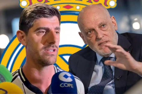 Chủ tịch La Liga bác bỏ lời 'cầu cứu' của Thibaut Courtois