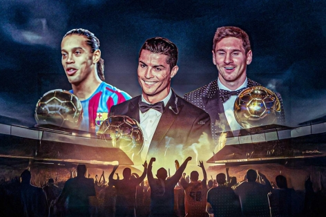 Top 5 Quả bóng Vàng vĩ đại nhất: Messi chỉ đứng thứ 2