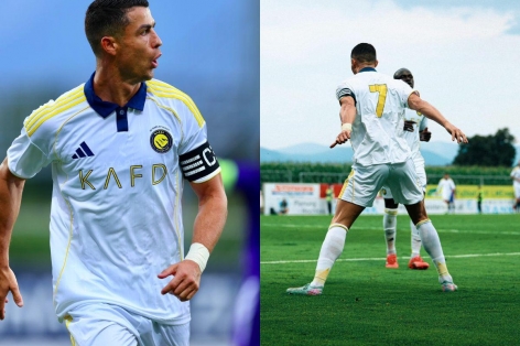 Ronaldo ghi bàn giúp Al Nassr ngược dòng ấn tượng