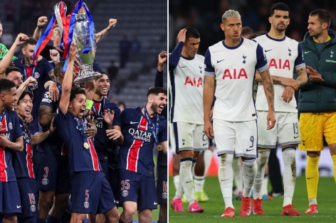 Xem trực tiếp PSG vs Tottenham - Siêu cúp châu Âu ở đâu?