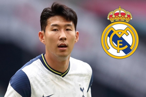 Tạm biệt Son Heung-min, Tottenham chọn ngôi sao đình đám Real Madrid thay thế