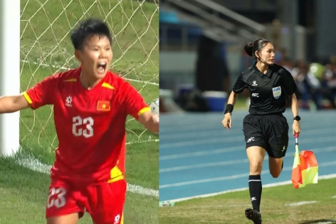 Trọng tài đã công nhận bàn thắng của Việt Nam nhưng...