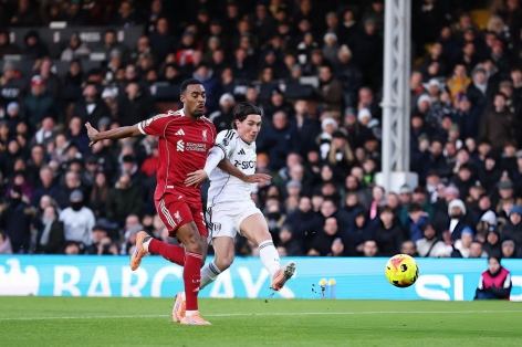 Trực tiếp Liverpool 0-1 Fulham: Bàn thua bất ngờ