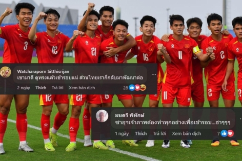 CĐV Thái Lan: 'Tầm này thì U23 Việt Nam chẳng sợ Ả Rập Saudi đâu'