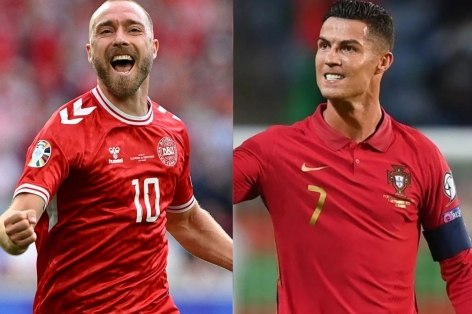 Nhận định Đan Mạch vs Bồ Đào Nha: Ronaldo tạo điểm nhấn