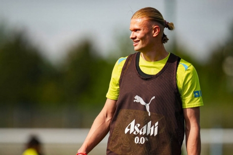 Man City nhận tin cực vui từ Erling Haaland