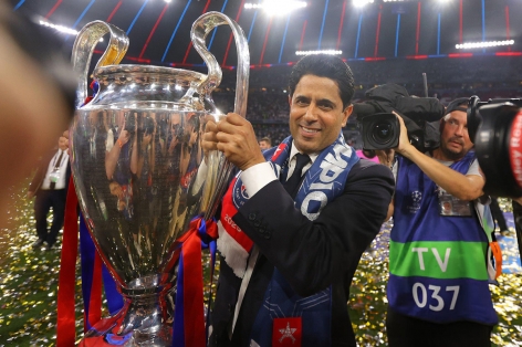 Chủ tịch Al-Khelaifi tự hào khi PSG vô địch Champions League