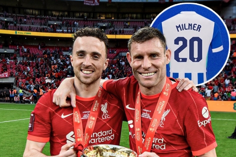 James Milner làm hành động đặc biệt tưởng nhớ Diogo Jota