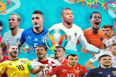 Lịch bóng đá EURO 2021 ngày 16/06: Không thể bỏ lỡ!
