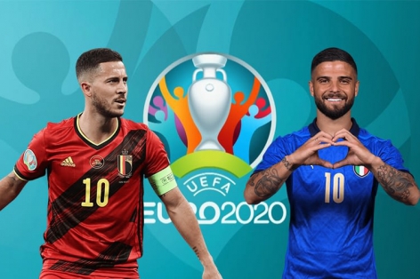 Trực tiếp bóng đá Euro 2021 hôm nay 2/7: Đại chiến Italia vs Bỉ