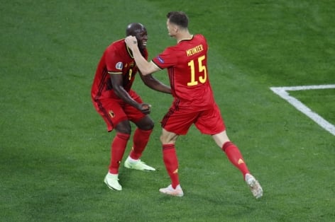 Đội hình CHÍNH THỨC Đan Mạch vs Bỉ: Lukaku đá chính