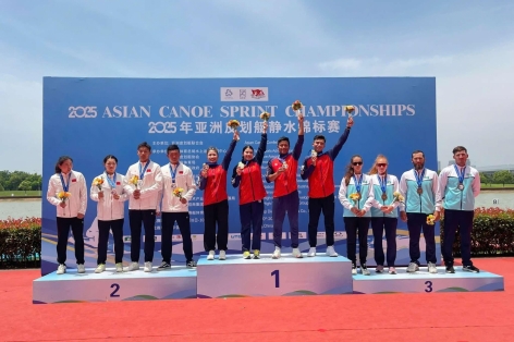 Canoe Việt Nam xuất sắc đoạt HCV châu Á