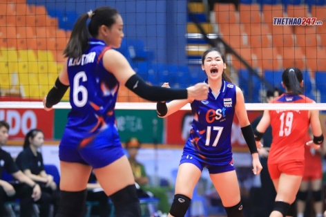 Trực tiếp bóng chuyền nữ Philippines vs U21 Thái Lan, 17h ngày 3/7