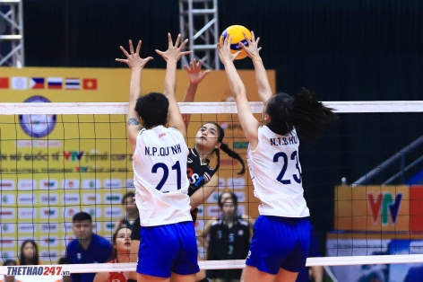 Trực tiếp bóng chuyền nữ U21 Việt Nam 1-1 U21 Thái Lan: Bám đuổi gắt gao
