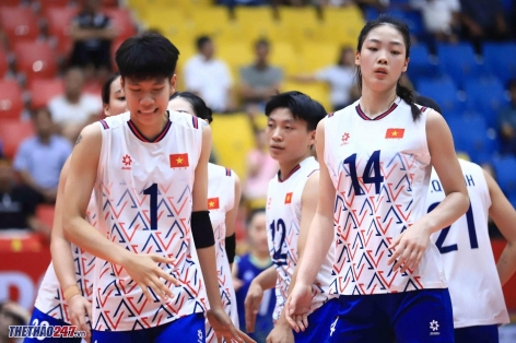 Trực tiếp bóng chuyền nữ U21 Việt Nam 1-2 U21 Thái Lan: Việt Nam gặp khó