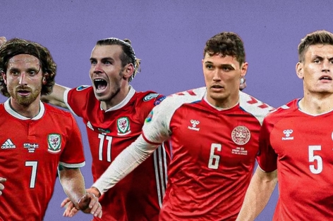 Xem trực tiếp Xứ Wales vs Đan Mạch - EURO 2021 ở đâu? Kênh nào?