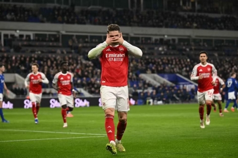 Đánh bại Everton, Arsenal ngạo nghễ trở lại đỉnh Premier League