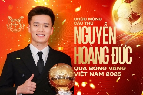 CĐV Thái Lan kinh ngạc khi Hoàng Đức giành 3 QBV Việt Nam