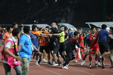 AFC muốn phạt thêm Thái Lan và Indonesia về vụ ẩu đả tại SEA Games 32