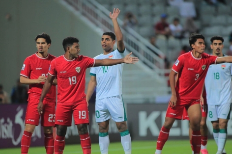 Trực tiếp U23 Indonesia 1-2 U23 Iraq: Indonesia dồn lên