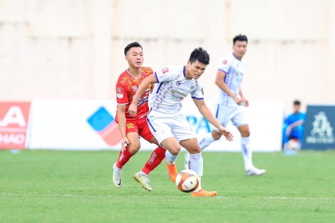 Trực tiếp Hà Nội 0-1 Thanh Hóa: Sớm có bàn thắng