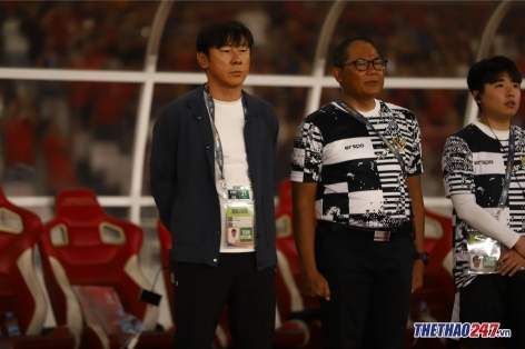 HLV Shin Tae Yong: 'Các cầu thủ Indonesia đã tự mãn..'