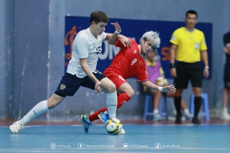 Thi đấu lì lợm, U19 futsal Việt Nam bất ngờ đả bại Nga