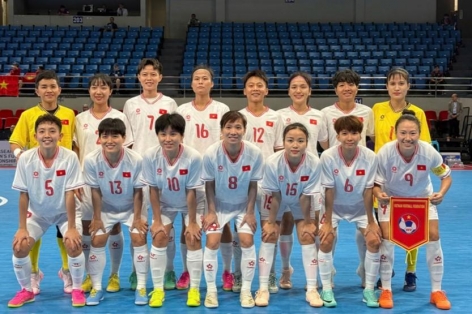 BXH futsal nữ Đông Nam Á 2024: ĐT Việt Nam thuận lợi