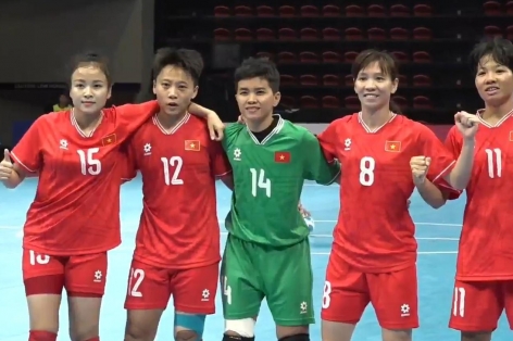 Trực tiếp futsal nữ Việt Nam 1-0 Philippines: Dồn ép đối thủ