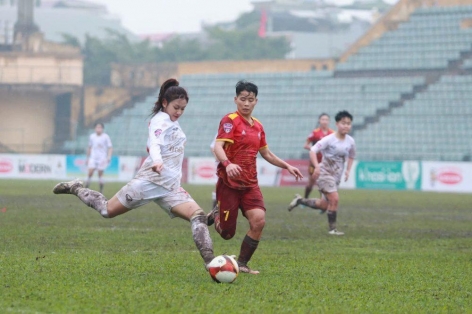 Lượt 6 giải BĐ nữ VĐ U19 QG: Phong Phú Hà Nam vững ngôi đầu