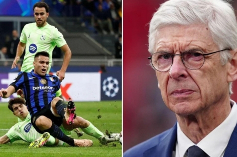 Wenger lên tiếng thẳng thừng về tranh cãi ở trận Inter vs Barca