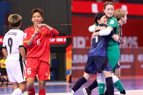 Futsal nữ Việt Nam vs Nhật Bản: Thắng để đi World Cup