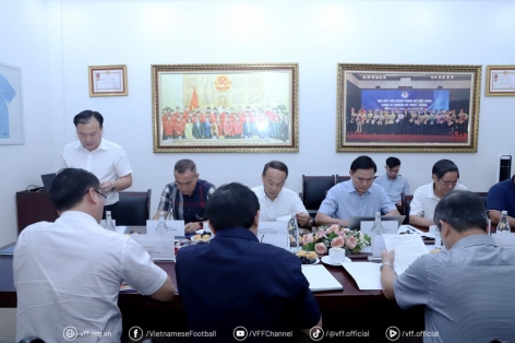 Những hình ảnh về cuộc họp giữa VFF và Cục Cảnh Sát Hình Sự để chống tiêu cực