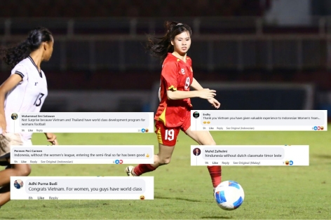 CĐV Đông Nam Á đồng loạt phản ứng về trận Việt Nam thắng 4-0 Indonesia