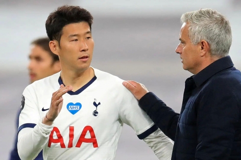 Son Heung-min tái ngộ 'người đặc biệt' Jose Mourinho?