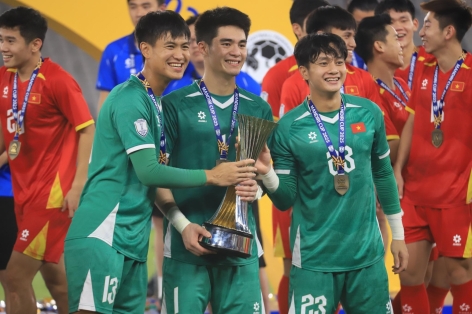 Thủ môn gây sốt của U23 Việt Nam quyết tâm hướng tới SEA Games