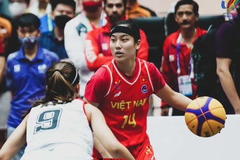 Thất bại trước Malaysia, tuyển bóng rổ 5x5 nữ Việt Nam chỉ xếp thứ 5