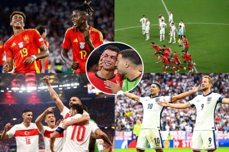 Vòng 1/8 Euro 2024: Thất vọng, tiếc nuối và nước mắt Ronaldo
