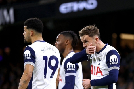 Trực tiếp Man City 0-2 Tottenham: Maddison lập cú đúp