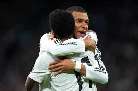 Trực tiếp Real Madrid 4-1 Las Palmas: Mbappe hụt hattrick