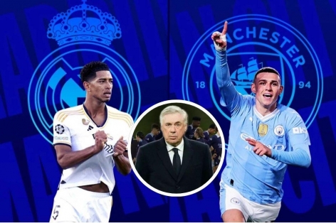 Ancelotti: 'Trong thế giới hoàn hảo, Real Madrid sẽ không gặp Man City'