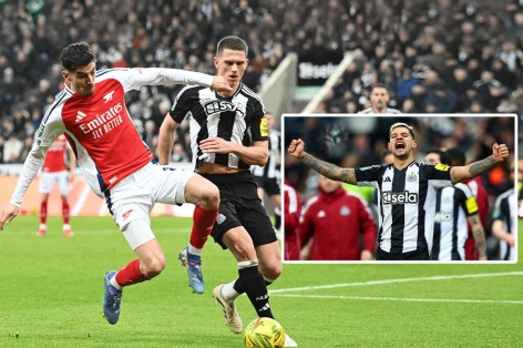 Bruno Guimaraes: 'Newcastle đã thắng Arsenal trước khi bóng lăn'