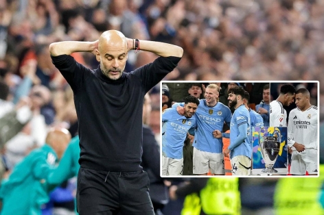 Pep Guardiola bị kêu gọi rời Man City khi thua Real Madrid