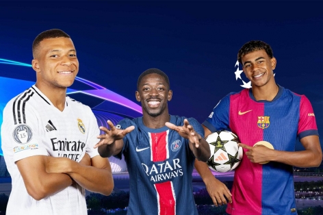 Bốc thăm cúp C1: Đại chiến thành Madrid, PSG gặp Barca?