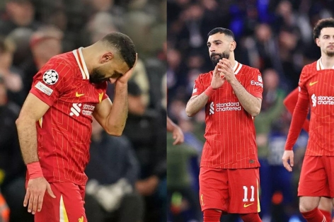 Salah khóc khi Liverpool bị loại khỏi C1, giọt nước mắt chia ly?