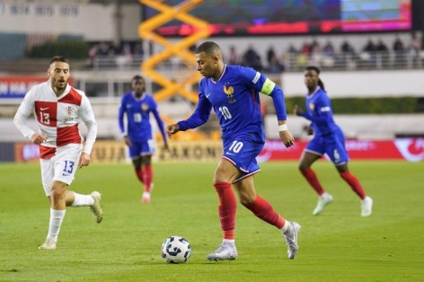 Mbappe trở lại, Pháp bại trận trước Croatia tại tứ kết Nations League