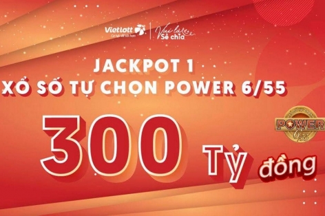 Vietlott Power 6/55 chạm mốc 300 tỷ đồng, tạo cơn sốt vé số chưa từng có