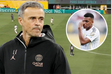 Luis Enrique: 'PSG mạnh hơn khi không có Mbappe'